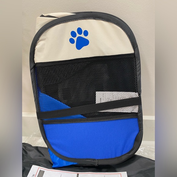 PETMAKER Pop-Up Pet Playpen with Carrying Case for Indoor/Outdoor Use 26.5" x 17 - Picture 6 of 6